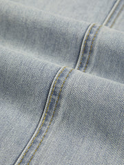 Women's Vintage Washed Wide-Leg Jeans