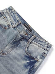 Women's Vintage High-Waisted Flared Jeans