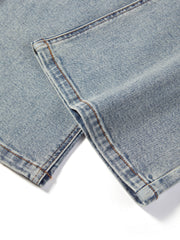 Women's Vintage High-Waisted Flared Jeans