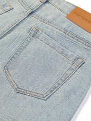 Women's Boho Heavy-Duty Straight-Leg Jeans