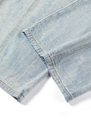 Women's Boho Heavy-Duty Straight-Leg Jeans