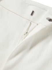 Women's straight-leg pants with Detachable skirt extender