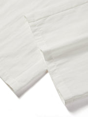 Women's straight-leg pants with Detachable skirt extender