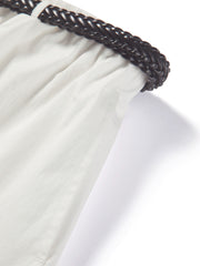 Women's High Waist A-Line Maxi Skirt