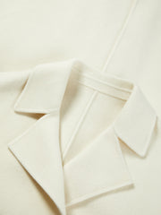 Women's Quiet Luxury Double-Faced Wool Robe Coat