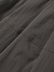 Women's High-Waist Pleated Midi Skirt