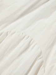 Women's Elastic Waist A-Line Skirt