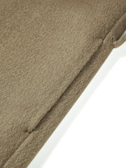 Women's Casual Wool-Cashmere Blend Cropped Cape Coat