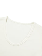 Women's Cropped Slim-Fit Basic T-Shirt  [Available only in China]