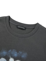 Women's Dumbo Applique Short Sleeve T-Shirt