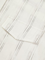 Women's Lyocell-Blend Striped Sleeveless Shirt