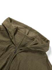 Women Casual Thin Hooded Coat