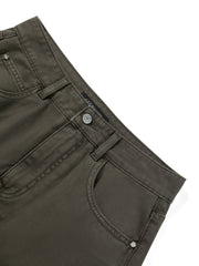 Women's High-Waist A-Line Utility Skirt