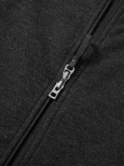 Women's Casual Sporty Stand-Collar Zip Cardigan