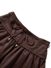 Women's Casual Solid Detachable Jacket & Skirt Set
