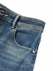 Women's Casual High-Stretch Straight-Leg Jeans