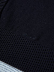 Women's Commuter Wool-Blend Faux Two-Piece Knit Cardigan