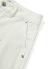 Women's Casual High-Rise White Jeans