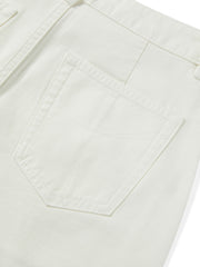 Women's Casual High-Rise White Jeans