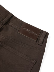 Women's Casual Brown Flare Jeans