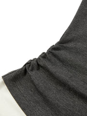 Women's Layered-Look Casual Skirt Set