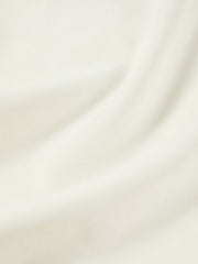 Women's Commuter White Curved-Leg Pants