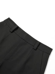 Women's Barrel-Leg Tailored Trousers