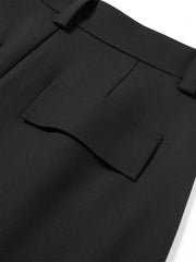 Women's Barrel-Leg Tailored Trousers