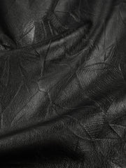 Women's Commuter Waist-Cinching Genuine Leather Jacket