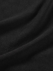 Women's Elegant Black Knit Mermaid Base Skirt