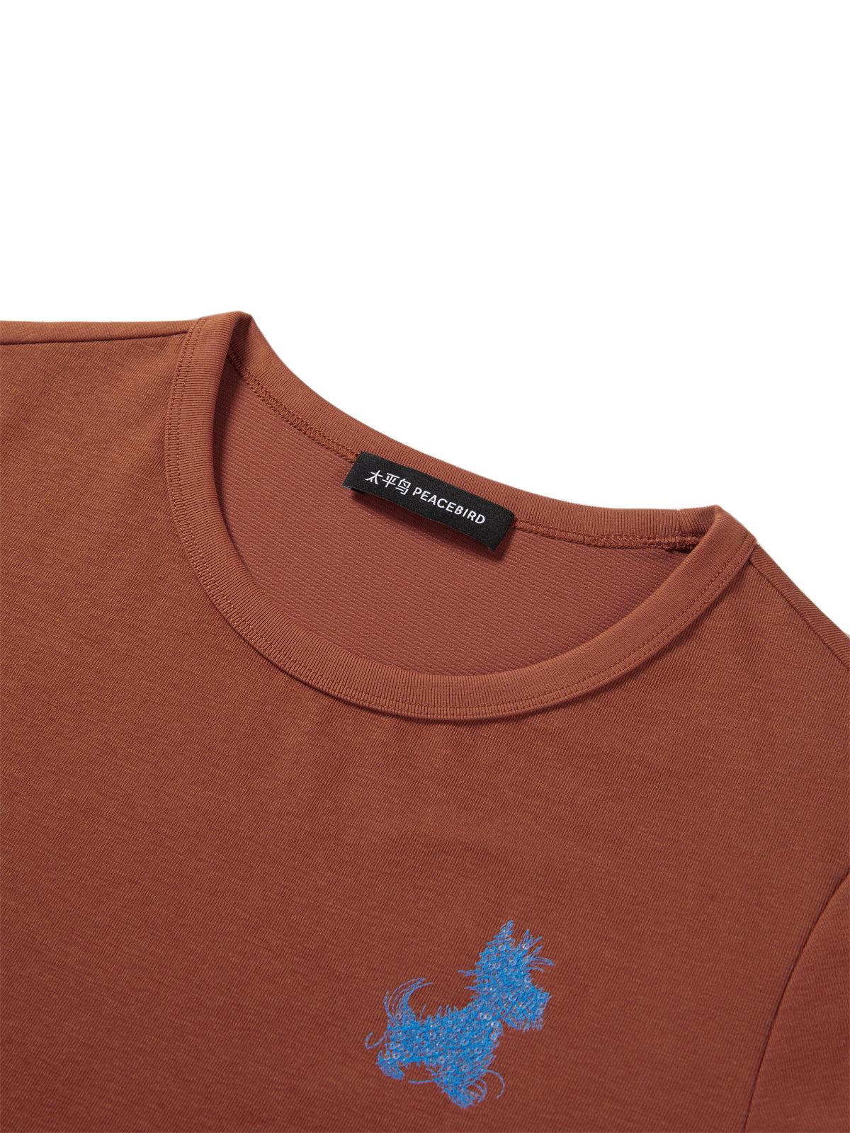 Women's Sequin-Embroidered Cropped T-Shirt