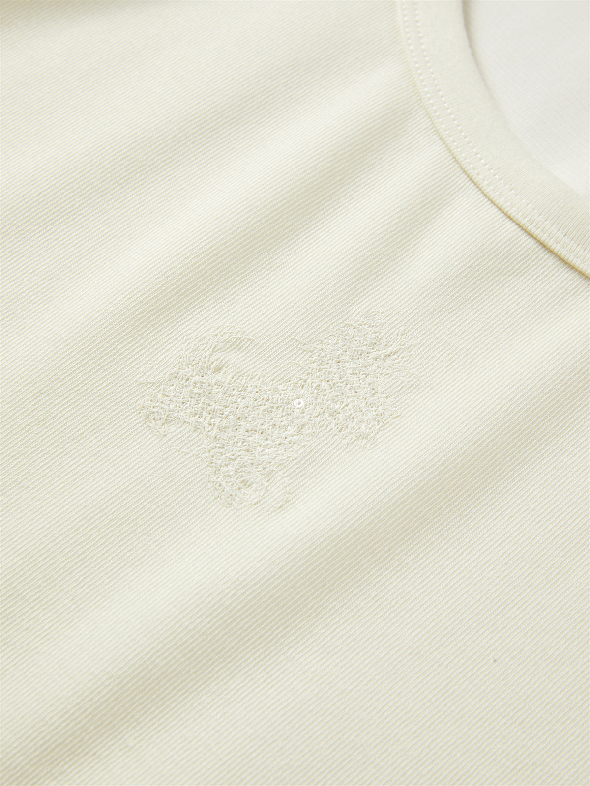 Women's Sequin-Embroidered Cropped T-Shirt