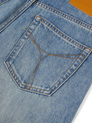 Women's Casual Wide Leg Cropped Straight Jeans