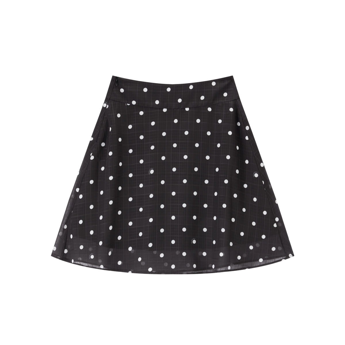 Women's Polka-Dot Chiffon Skirt