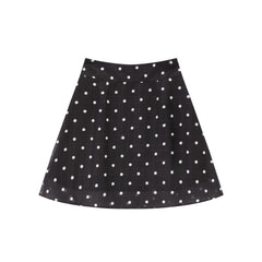 Women's Polka-Dot Chiffon Skirt