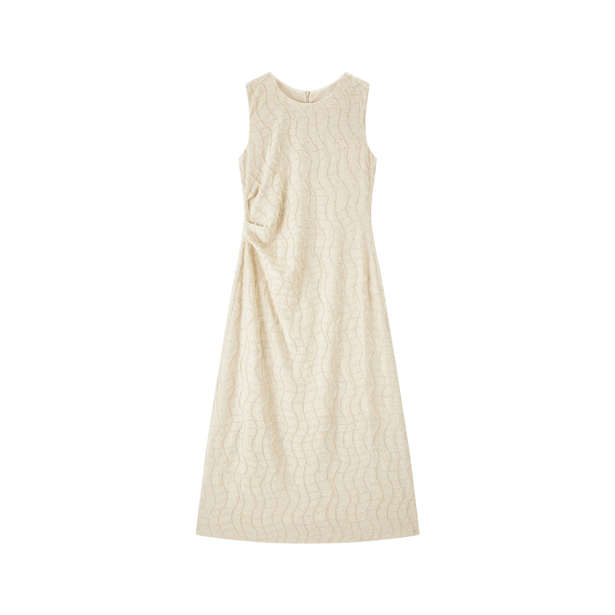 Women's Textured Sleeveless Dress