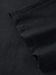 Men's Tencel Seersucker Cropped Tapered Pants