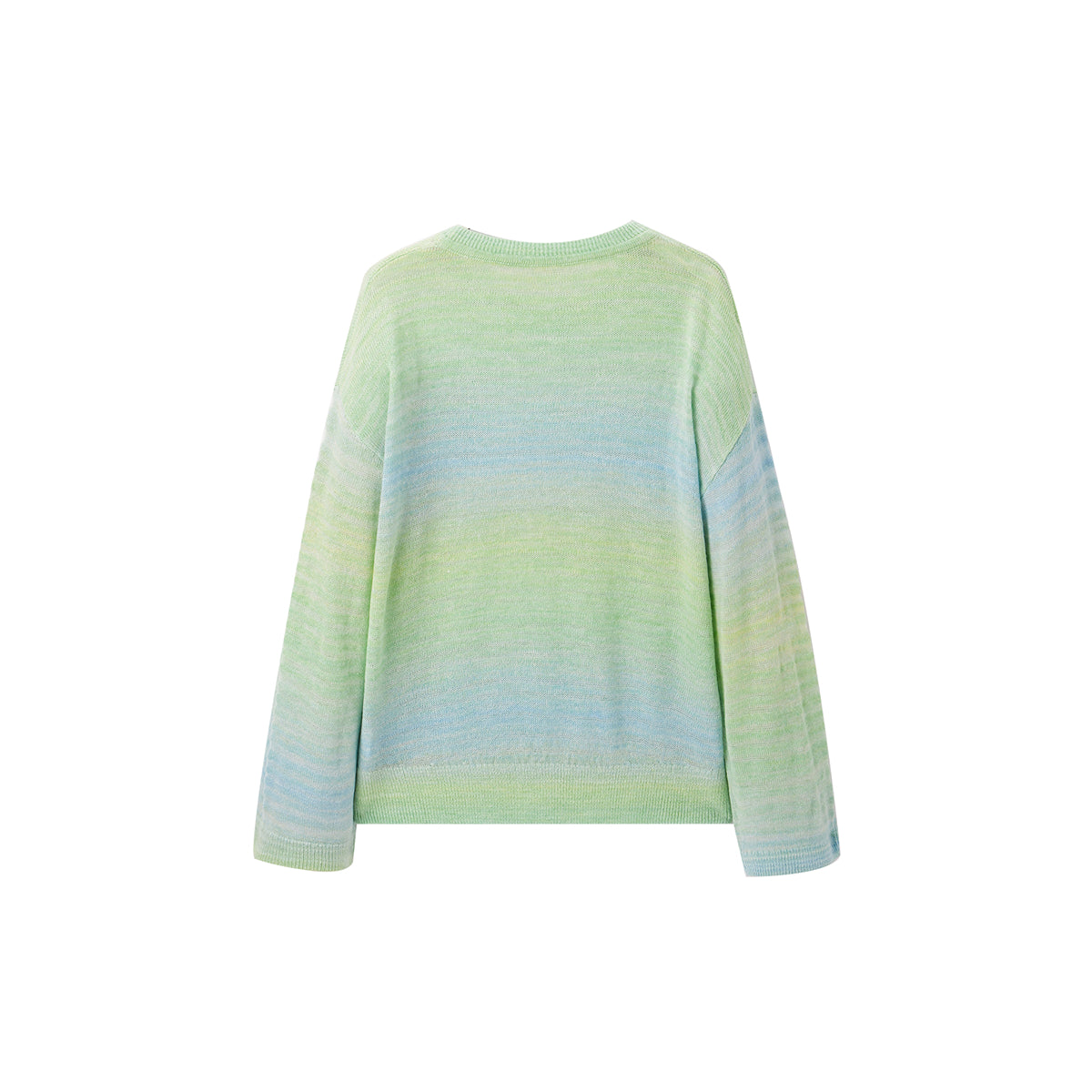 Women's Oversized Gradient Knit Sweater