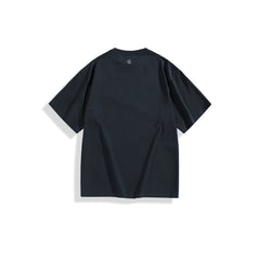 Men's Relaxed-Fit Cotton T-Shirt with Embroidery