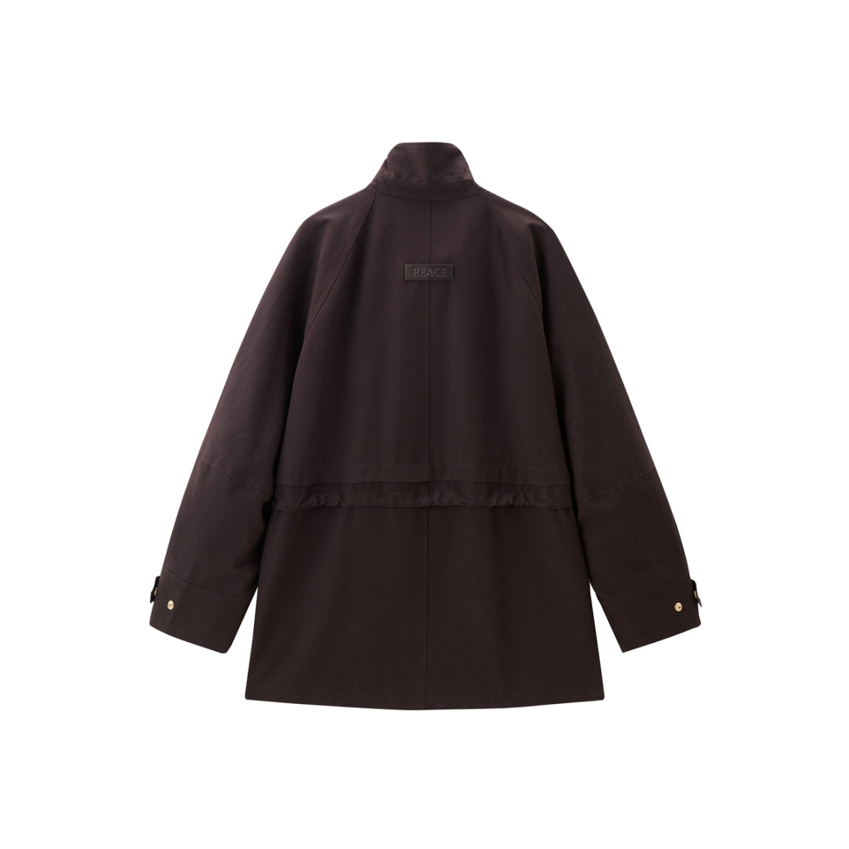 Women's Barn-Style Longline Trench Coat