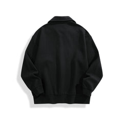 Men's Allover Jacquard Pullover Sweatshirt