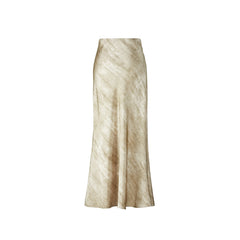 Women's Printed High-Waisted Mermaid Skirt