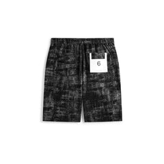 Men's Jacquard Wide-Leg Shorts