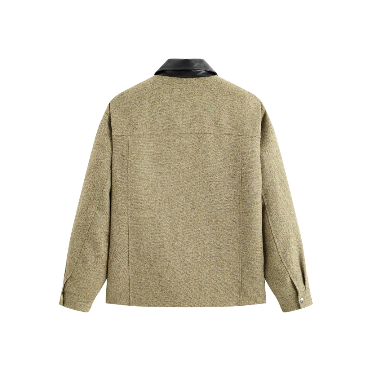 Men's Vintage Tweed-Texture Quilted Jacket