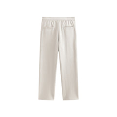 Men's Drawstring Waist Straight-Leg Sweatpants