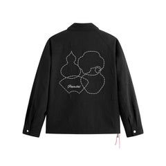 Men's Textured Jacquard Padded Jacket