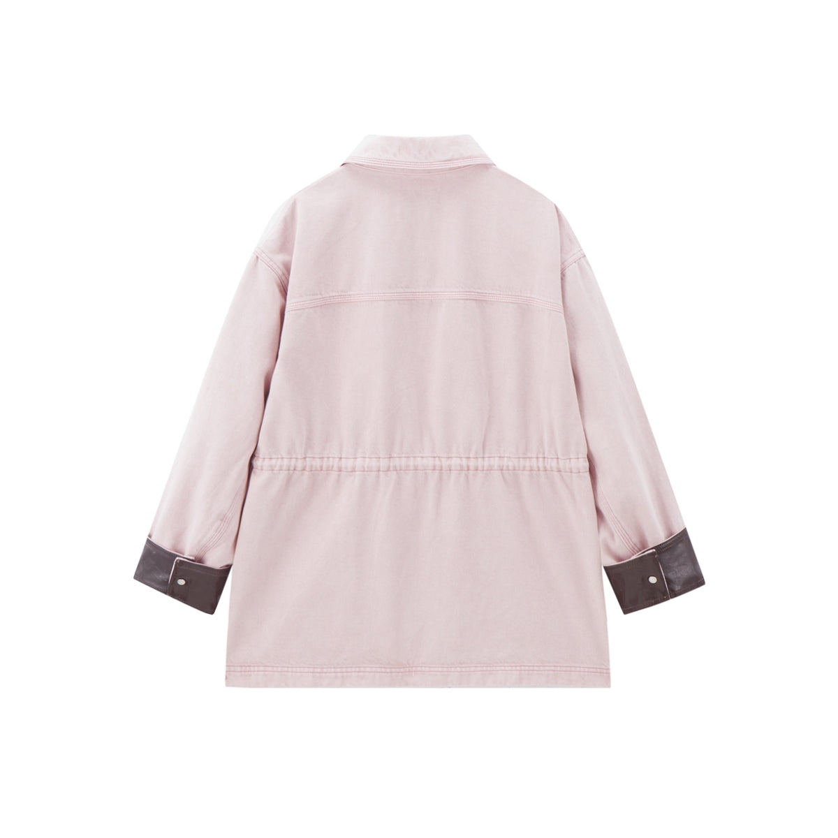 Women's Utility Jacket with Drawstring Waist