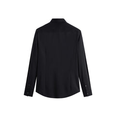 Men's Textured Jacquard Bamboo Fiber Shirt