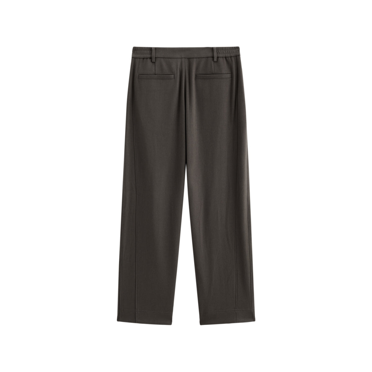 Men's Solid Wide-Leg Casual Pants