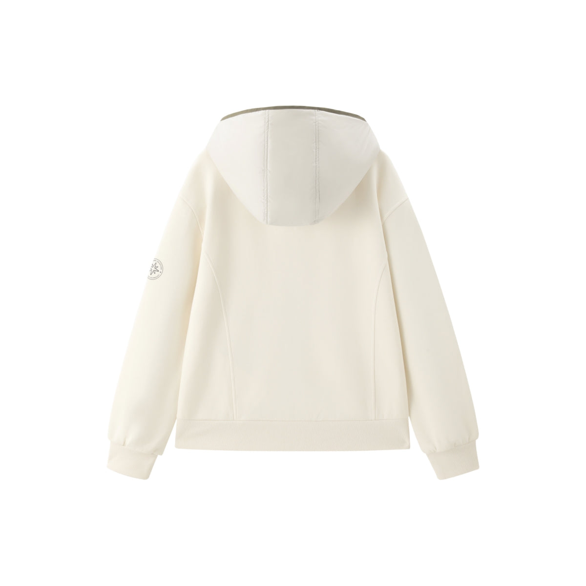 Women's Soft Hooded Jacket with Down-Filled Hood